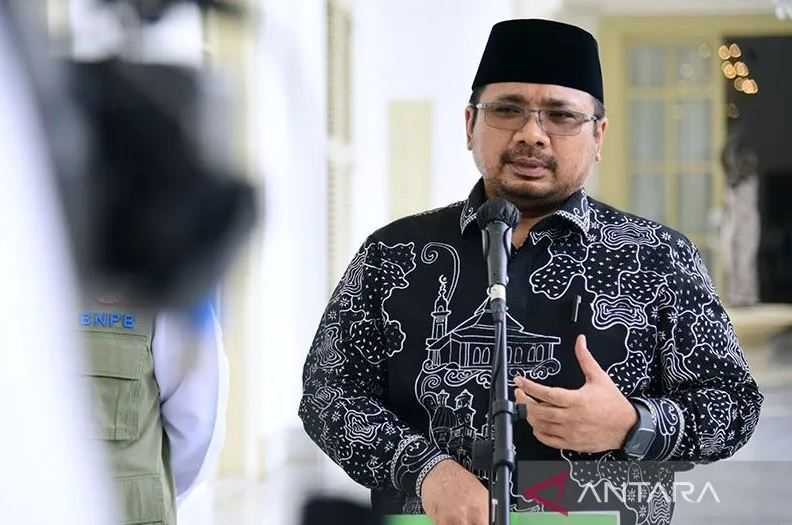 Menteri Agama Yaqut Cholil Pastikan Biaya Haji Seluruh Calon Jemaah Sudah Lunas