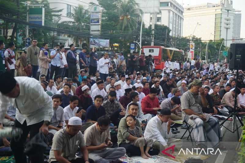 Menteri Muhadjir Effendy Shalat Idul Adha di Gedung PP Muhammadiyah