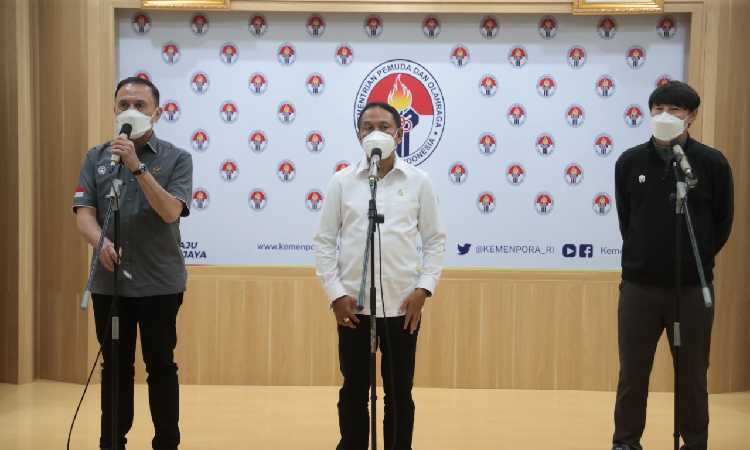 Menteri Pemuda dan Olahraga Zainudin Amali Respon Keputusan PSSI dan Pelatih Shin Tae-yong Soal Timnas Indonesia Batal Ikut Piala AFF U-23 2022 di Kamboja