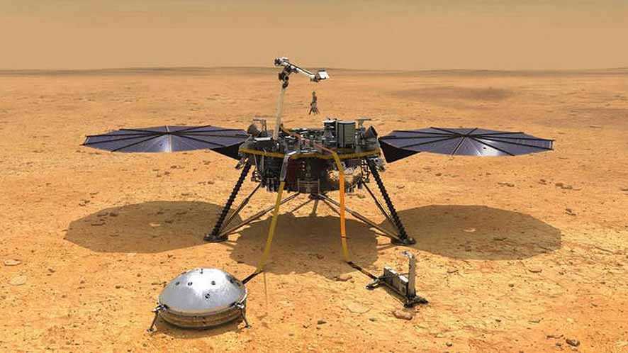 Misi InSight Ungkap Lapisan Penyusun Mars