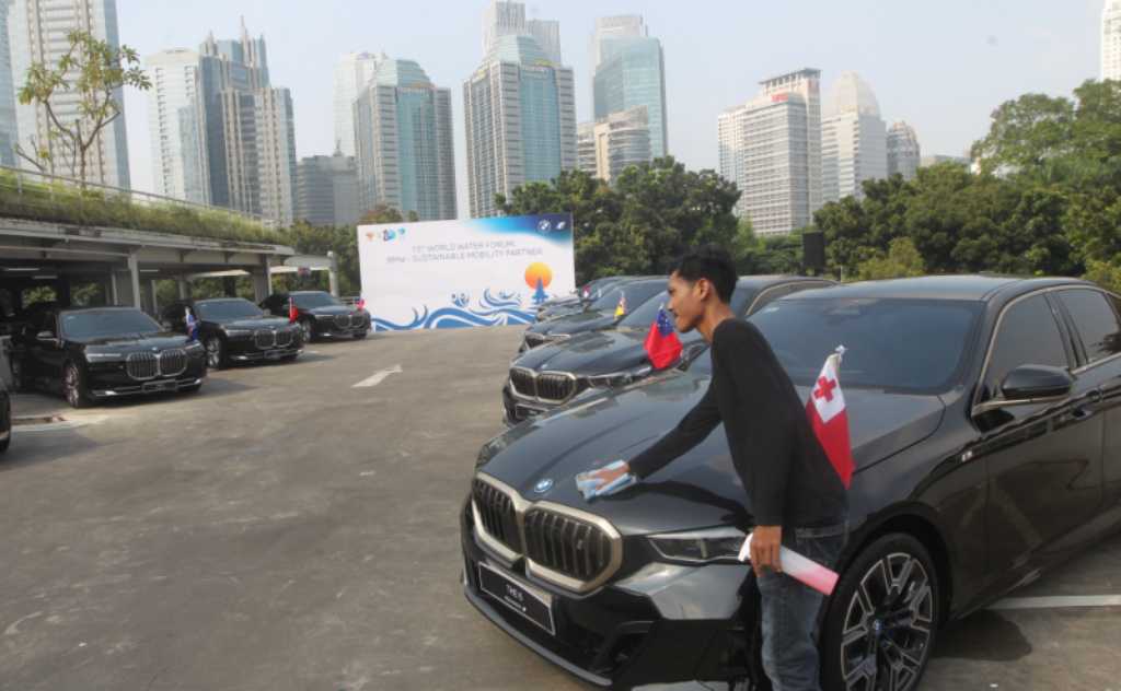 Mobil listrik BMW dukung World Water Forum 3