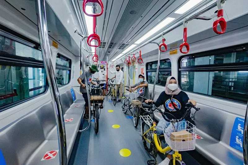 MRT Sediakan Akses Sepeda Nonlipat di Tiga Stasiun