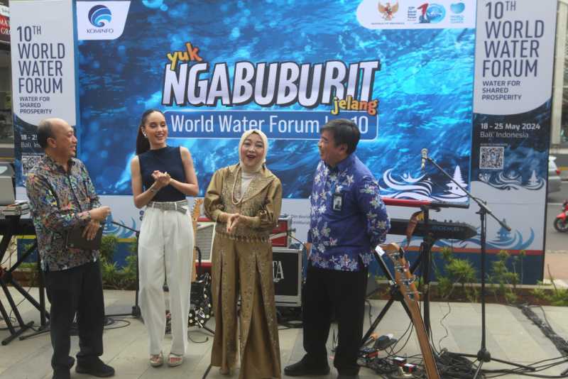 Ngabuburit Jelang World Water Forum ke-10 Ajak Partisipasi Publik
