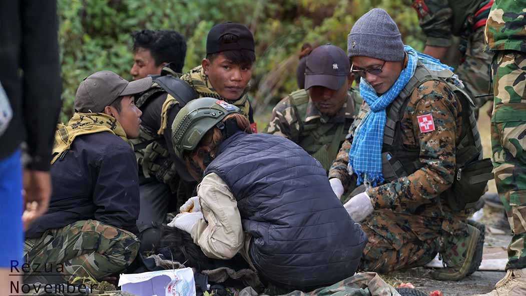 NUG: Ratusan Tentara Junta Menyerah