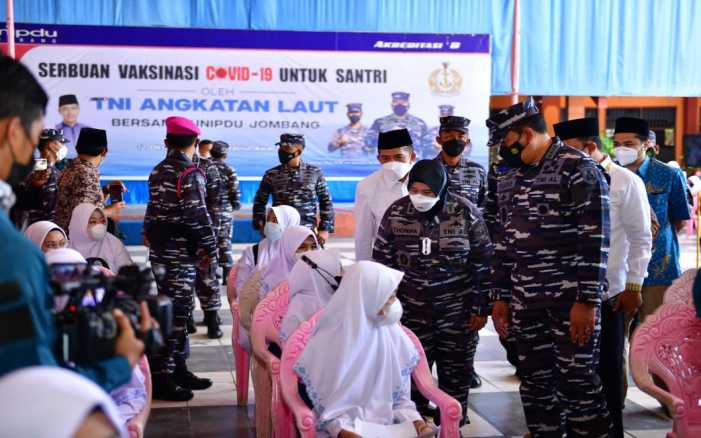 Orang Nomor Satu di TNI AL Sambangi Pesantren Terkenal di Jombang Jawa Timur