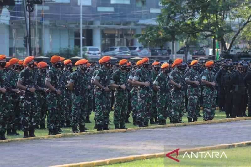 Pangdam I/BB Pimpin Apel Pengamanan Kunjungan Kerja Presiden Joko Widodo