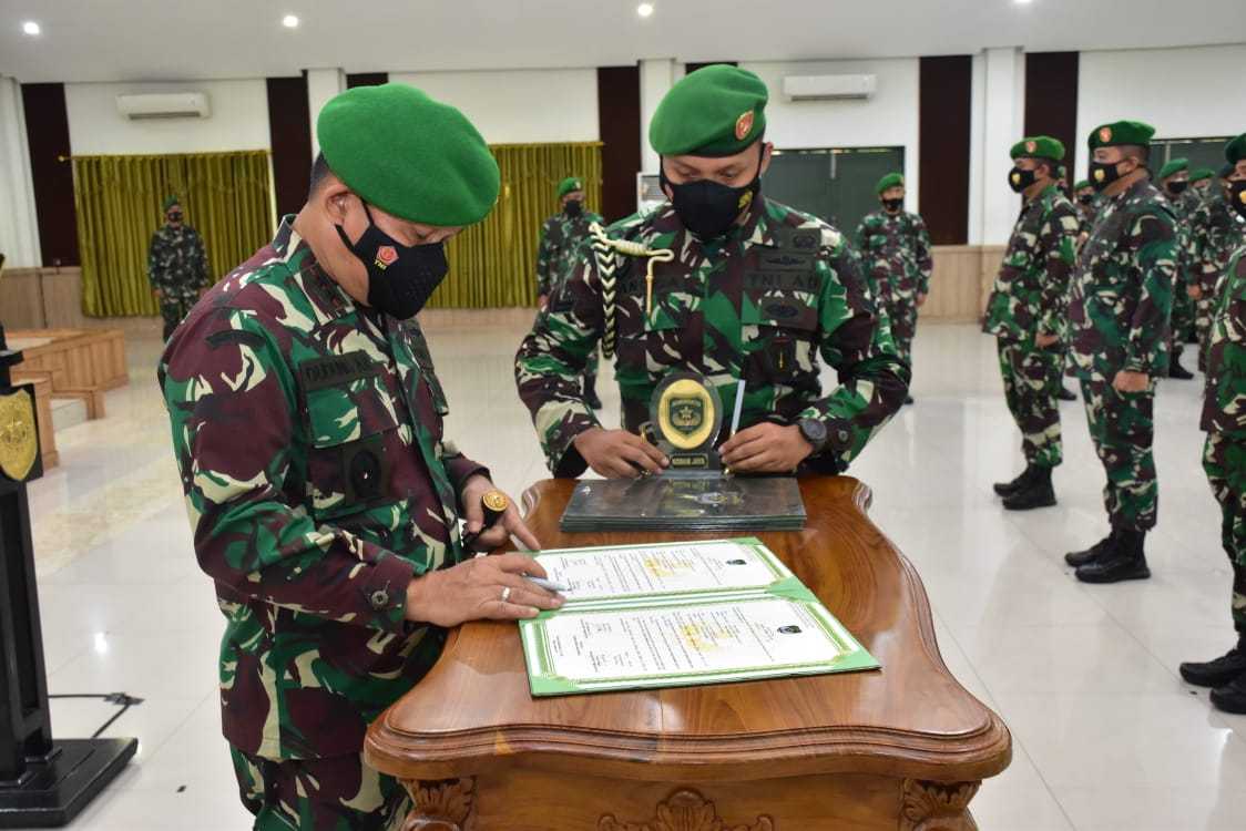 Pangdam Jaya Pimpin Acara Serah Terima Jabatan Di Lingkungan Pejabat Kodam Jaya/Jayakarta