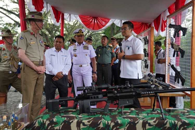 Panglima Angkatan Bersenjata Australia Terpukau dengan Kecanggihan Alutsista TNI Produksi Pindad