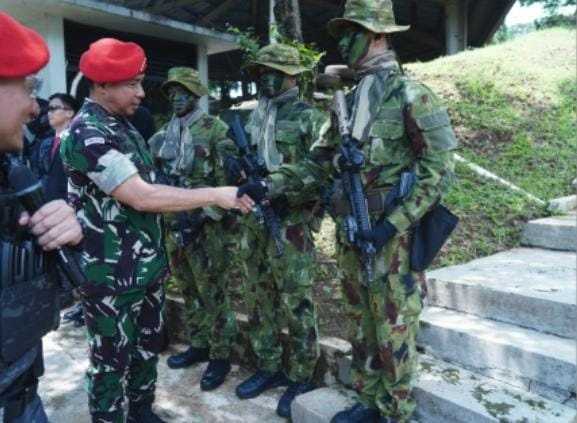 Panglima TNI Cek Kesiapan Pasukan Elite Kopassus