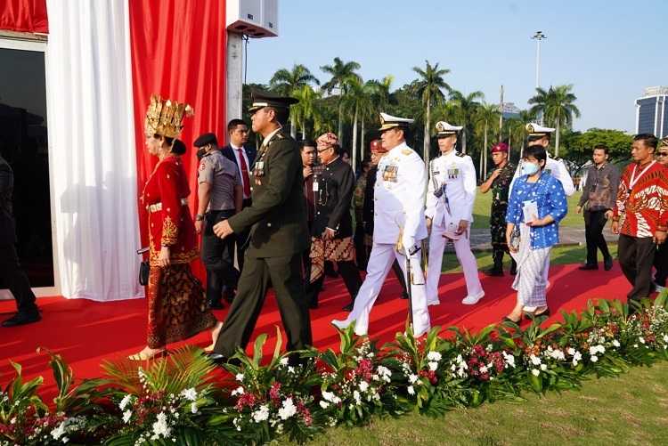 Panglima TNI Ikuti Peringatan Hari Lahir Pancasila di Monas