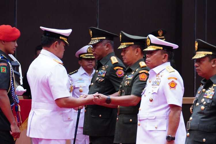 Panglima TNI Pimpin Sertijab Tujuh Jabatan di Lingkungan Mabes TNI