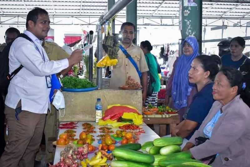 Pasar Langgur Malra dinilai layak jadi Pasar Pangan Aman Nasional