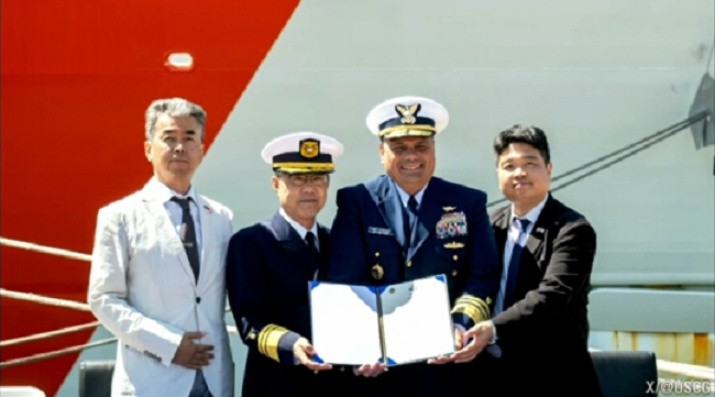 Pasukan Penjaga Pantai Jepang, AS, dan Korsel, Siap Gelar Latihan Gabungan
