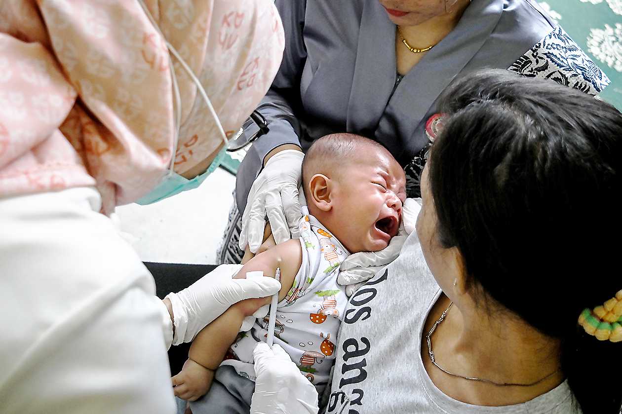 Pekan Kejar Imunisasi di Tangerang