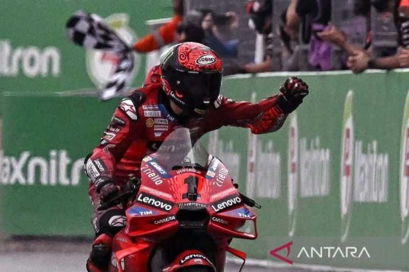 Pembalap Ducati Pecco Puas dengan Performa Motornya Usai Libas Martin di GP Malaysia