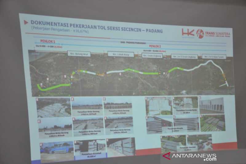 Pembebasan Lahan Tol Padang-Pekanbaru Ditargetkan Tuntas Desember 2021