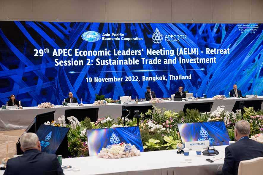 Pemimpin APEC Adopsi 'Bangkok Goals'