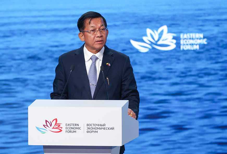 Pemimpin Junta: Konflik  di Myanmar Terkendali