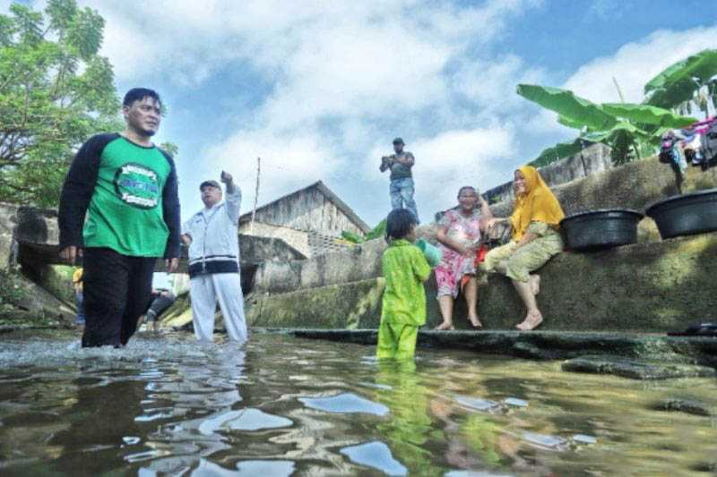 Pemkab Bangka Barat Bersih-bersih Sungai Dukung Wisata Telukrubiah