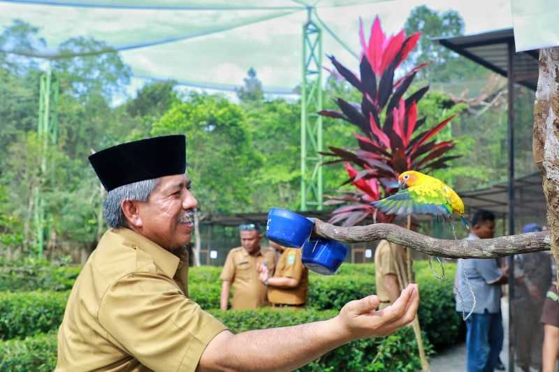 Pemkab Siak resmikan taman wisata berisi 21 jenis burung