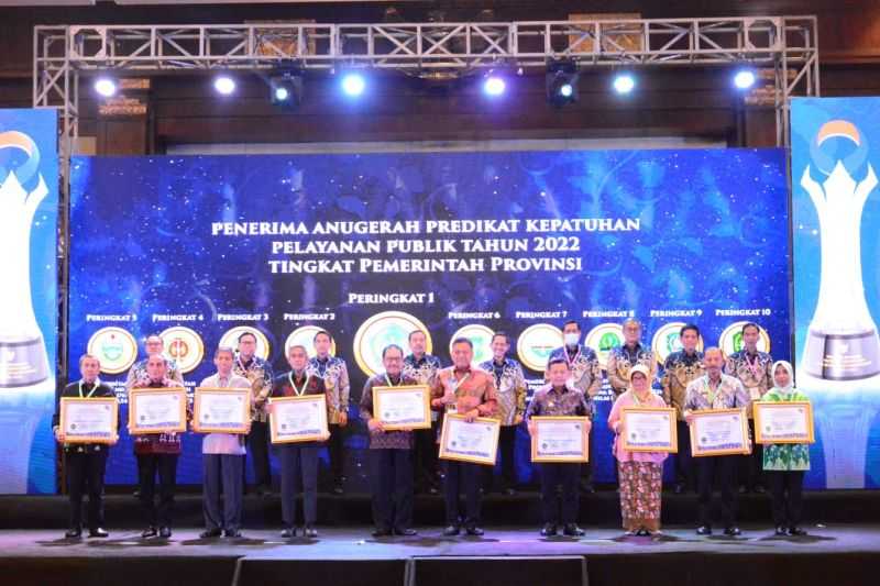 Pemprov Bali Raih Penghargaan dari Ombudsman RI Terkait Kepatuhan Standar Pelayanan Publik