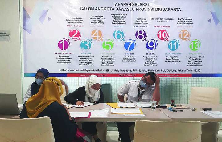 Pendaftaran Calon Anggota Bawaslu DKI hingga Hari Ini