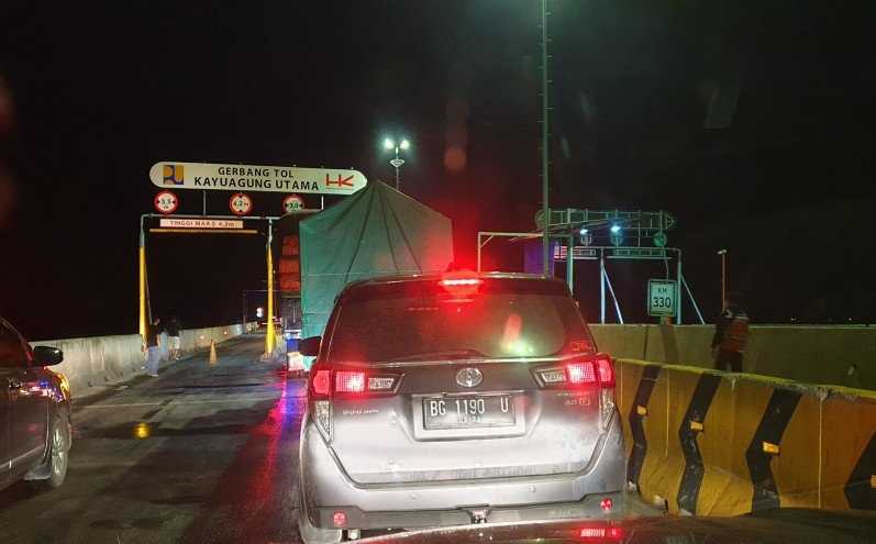 Pengguna Tol Palembang-Lampung Keluhkan Jalan Bergelombang