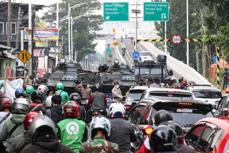 Penyekatan Jalan PPKM Darurat di Jakarta Bertambah Menjadi 75 Jalan, Salah Satunya Jalan Antasari