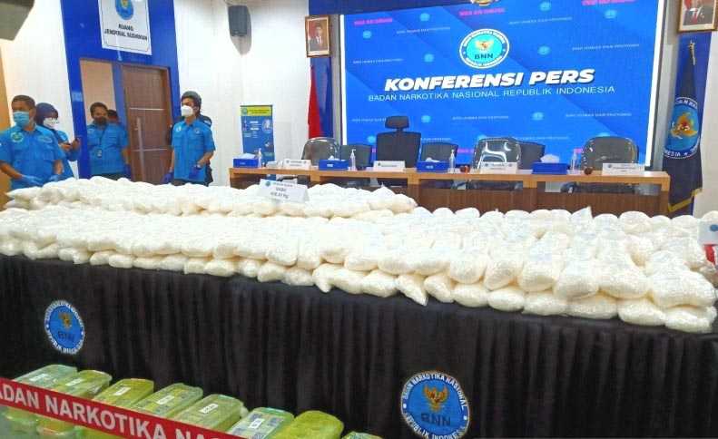 Peredaran 466 Kilogram Sabu-sabu Digagalkan