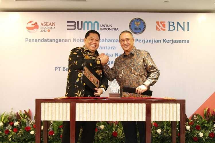 Perkuat Sosialisasi Penyalahgunaan Narkotika, BNI Kerja Sama dengan BNN