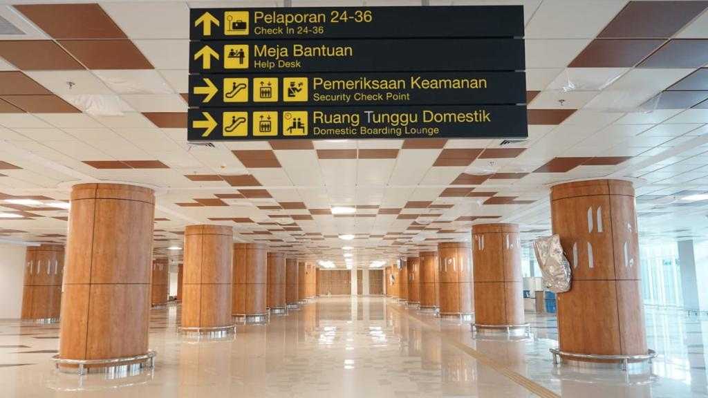 Perluasan Tahap I Terminal 1 Bandara Juanda Rampung