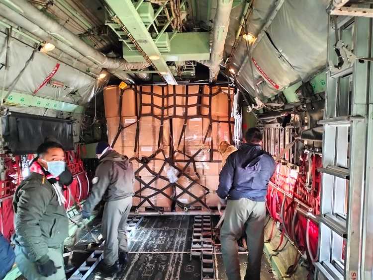 Pesawat Hercules C-130 Beserta Awaknya Diperpanjang Masa Penugasan Kemanusiaan di Turki