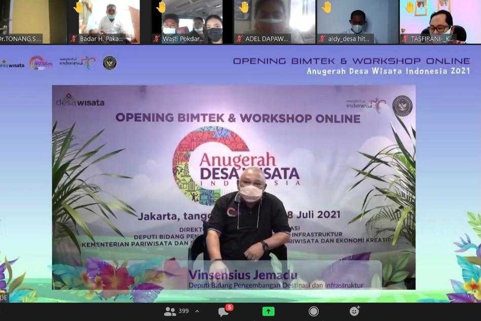 Peserta Lomba Desa Wisata Lampaui Target