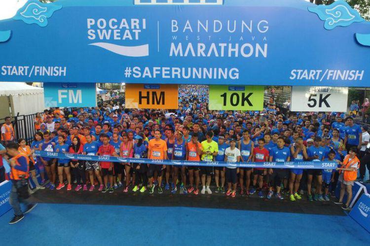 Ribuan Pelari Ramaikan Bandung West Java Marathon