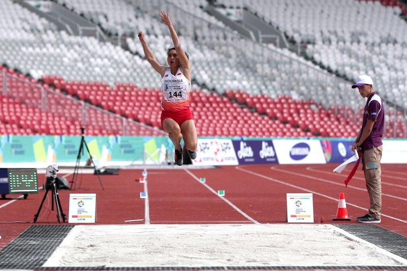 Pemugaran Arena Lompat Jauh Tuntas Sebelum Asian Games