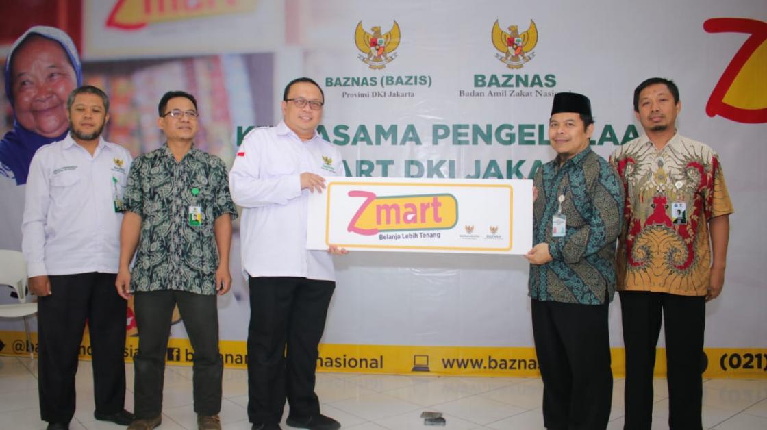 BAZNAS Kerjasama dengan BAZNAS BAZIS DKI Jakarta Kembangkan 500 Zmart
