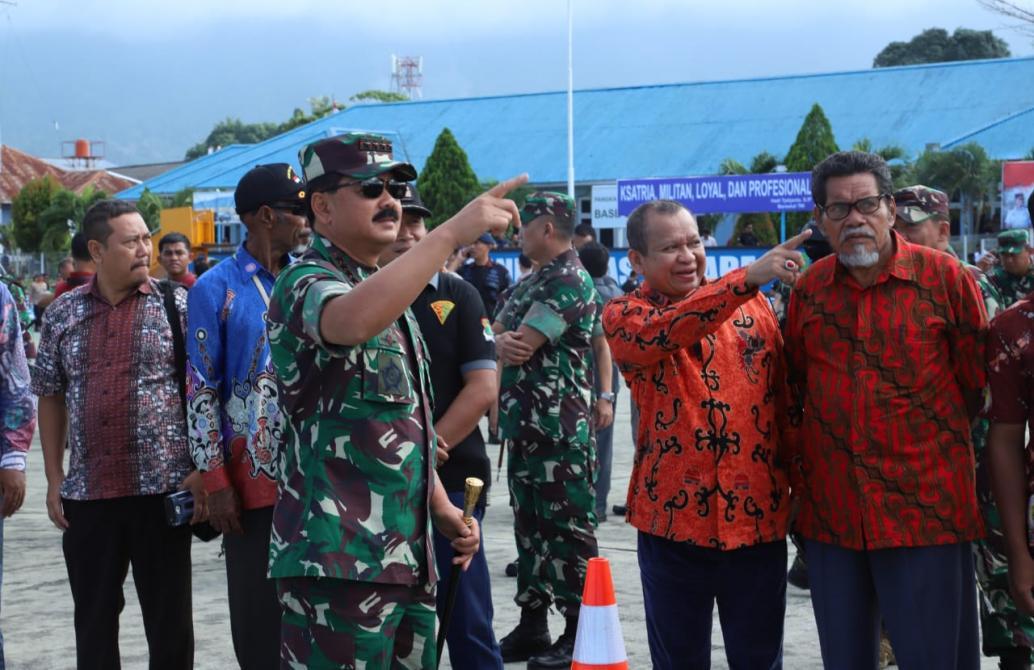 Masyarakat Jayapura Antusias Saksikan Latihan PPRC TNI 2019