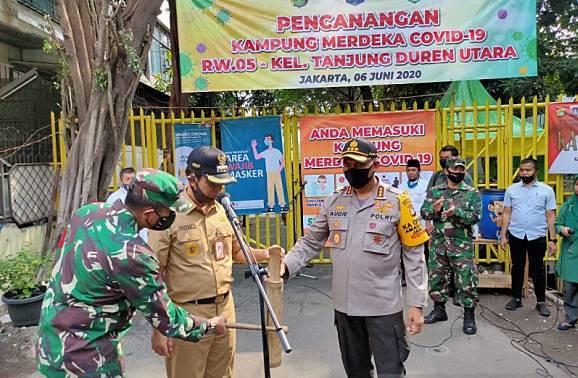 15 RW di Jakarta Barat masih Zona Merah 
