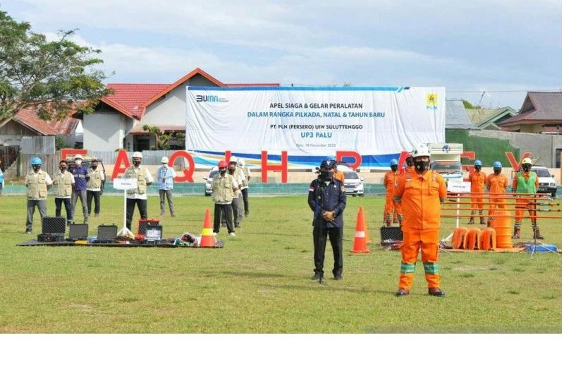 PLN Palu Siapkan 250 Personil Amankan Kebutuhan Listrik Saat Pilkada