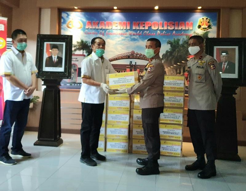 Taruna  Akpol Semarang Dibantu Produk Daya Tahan Tubuh Cegah Virus Corona   