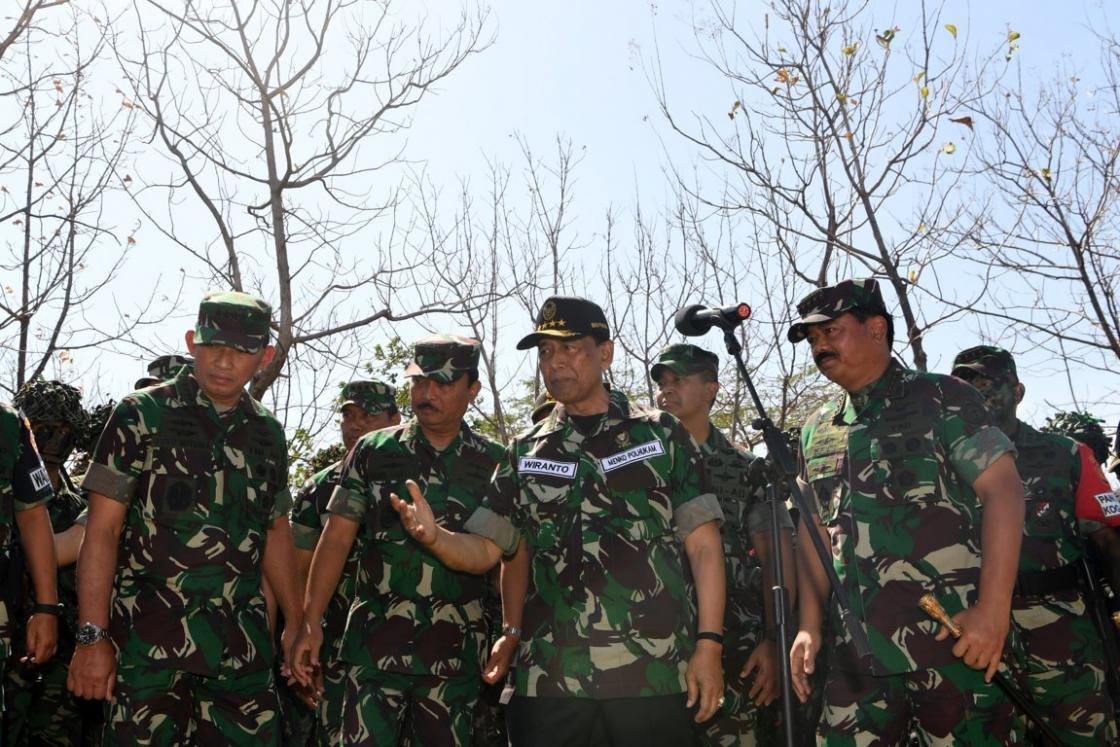 Latihan Gabungan TNI di Jatim