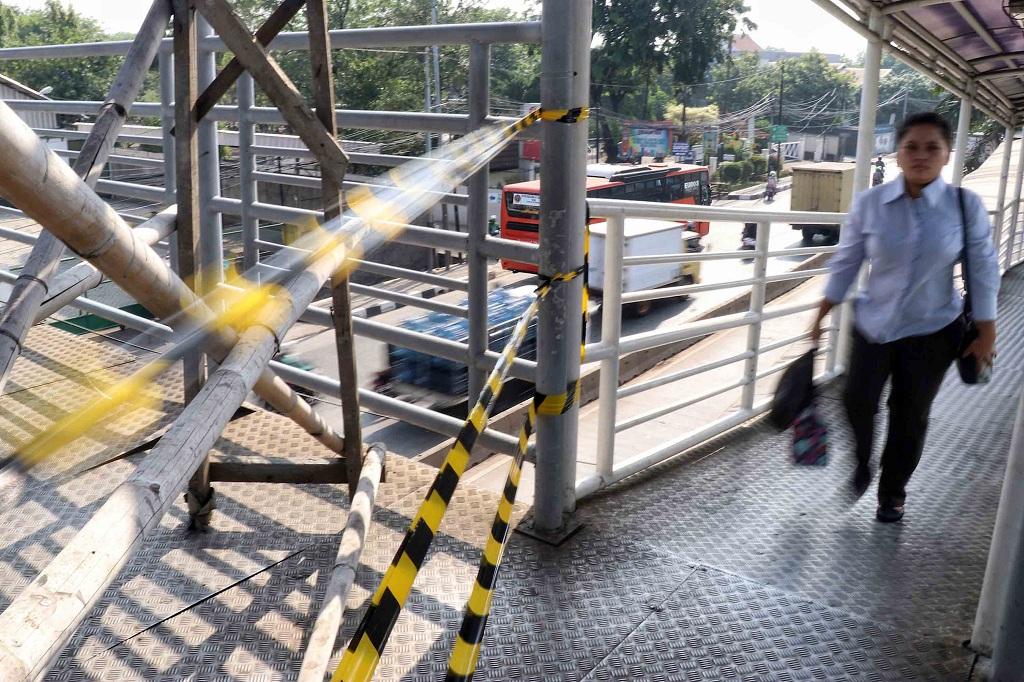 30 Jembatan Penyeberangan Orang di Jakarta Bermasalah