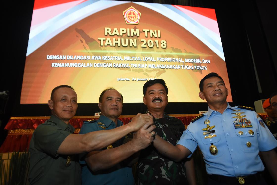 Panglima TNI Berkirim Surat ke DPR soal Revisi UU Terorisme