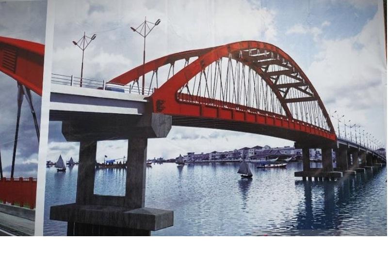 Pemkab Kotawaringin Timur Berharap Kalteng Bantu Pembangunan Jembatan Mentaya