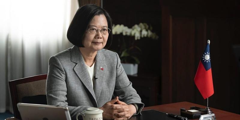 Presiden Tsai: Taiwan Tak Akan Tunduk pada Tekanan Tiongkok