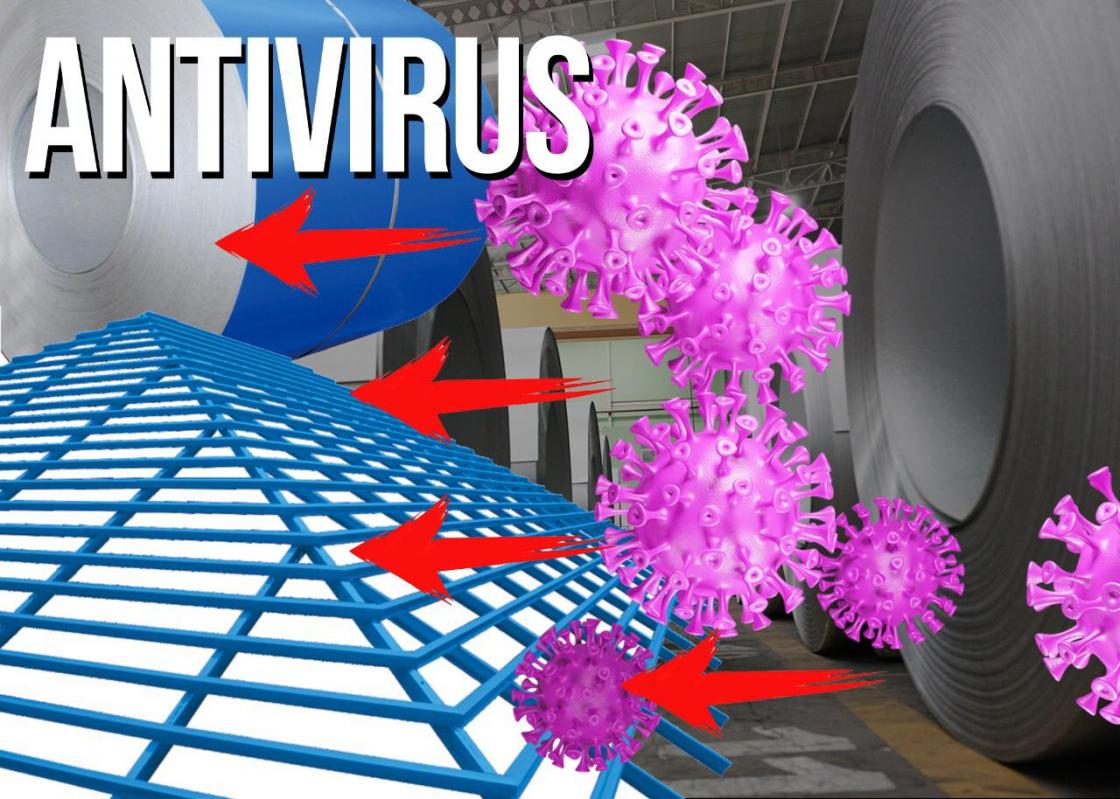 Cegah Penyebaran Covid-19, Produsen Baja Ringan Ciptakan Produk Anti Virus 