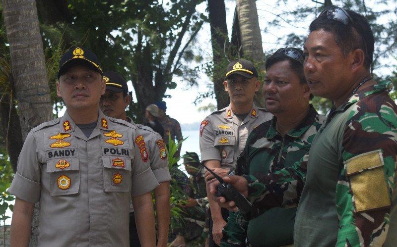 Polri dan TNI Pertahankan Zona Hijau Penyebaran Covid-19 di  Kepulauan Seribu