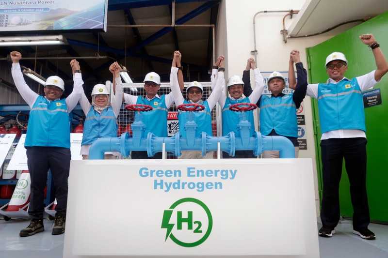 Plant Pertama di Indonesia Diresmikan, Kementerian ESDM: PLN Miliki Cara Paling Cepat Hasilkan Green Hydrogen