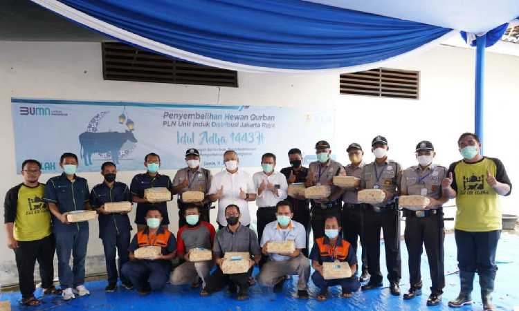PLN UID Jakarta Raya Peringati Idul Adha 1443 H dengan Eco Kurban 
