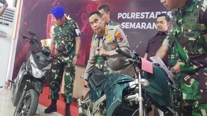 Polisi Tangkap Penembak Istri Anggota TNI di Semarang